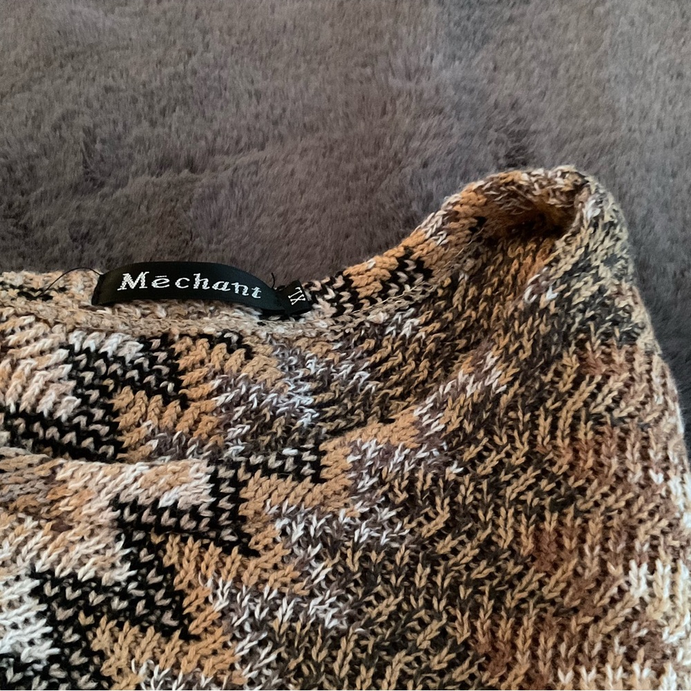 Mechant Multicolor Knit Pullover - image 1